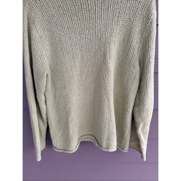 Eileen Fisher 100% organic cotton roll neck sweater - Picture 4 of 4